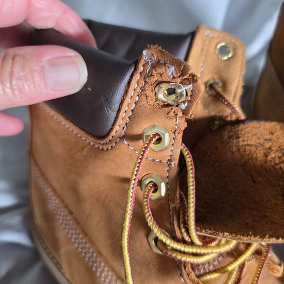 Womens Timberland Premium 6-Inch Boot - Wheat size 6 M - Picture 10 of 11